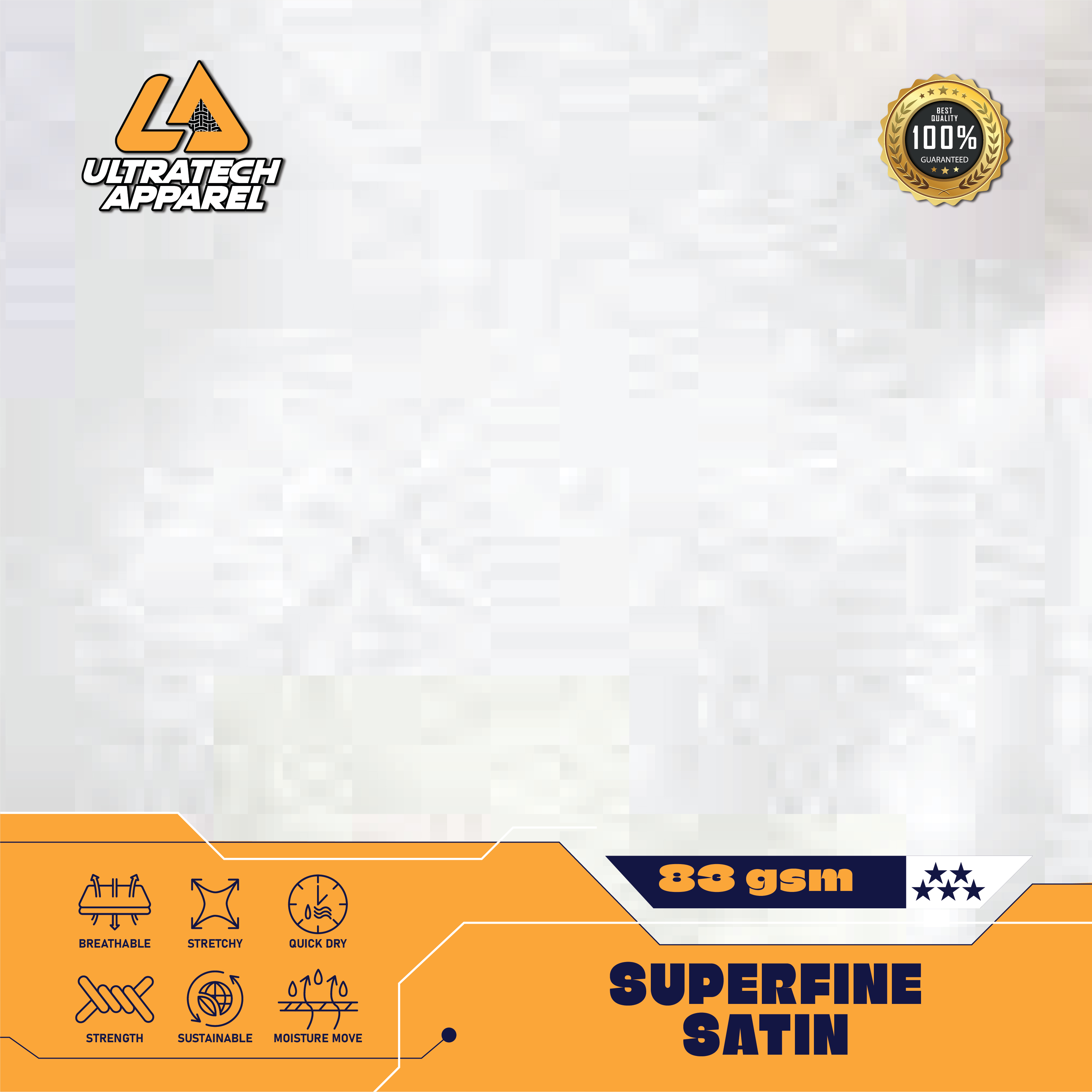 Superfine Satin (83GSM)